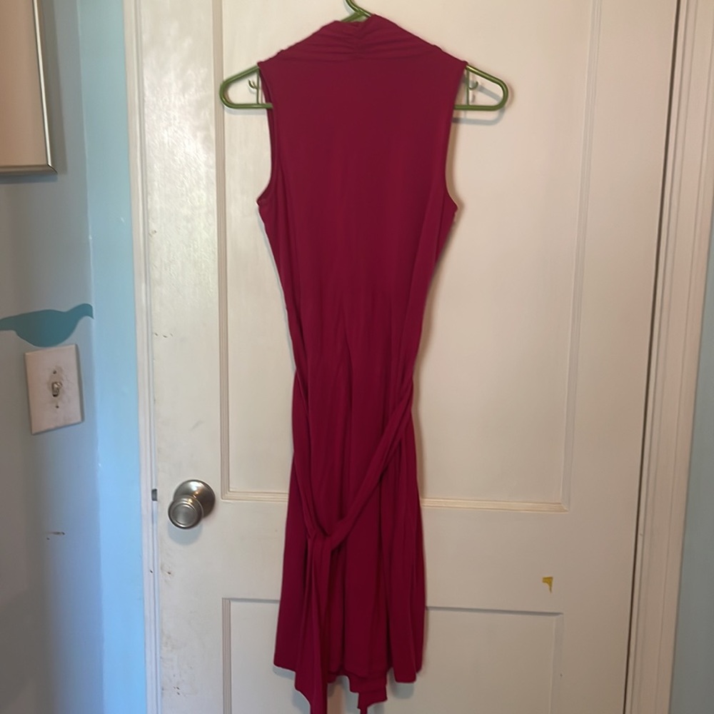 Splendid Raspberry Jersey dress - Picture 3 of 5